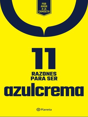 cover image of 11 Razones para ser azulcrema